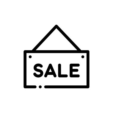 Beyaz arkaplanda basit bir simge, emlak