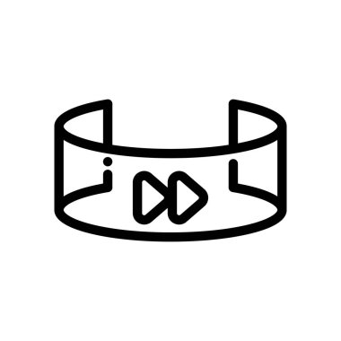 yaratıcı basit simge, sanal gerçeklik kavramı 