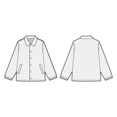 moda düz çizim şablonu