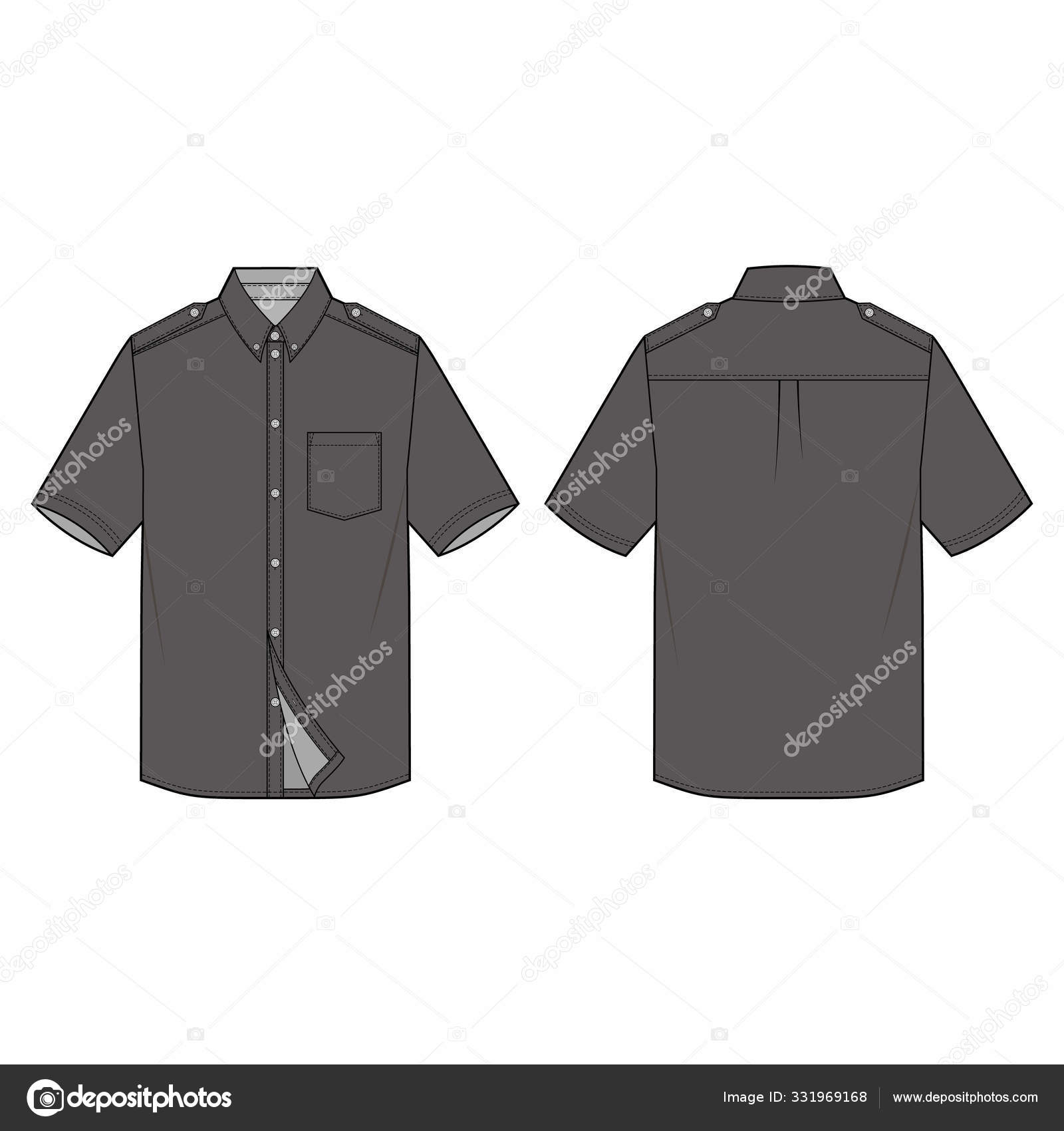 work shirt template