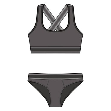 moda düz çizim şablonu