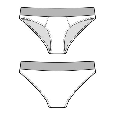 moda düz çizim şablonu