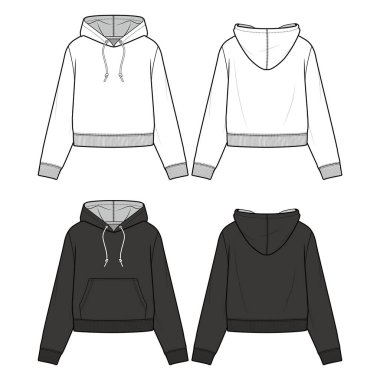 moda düz çizim şablonu