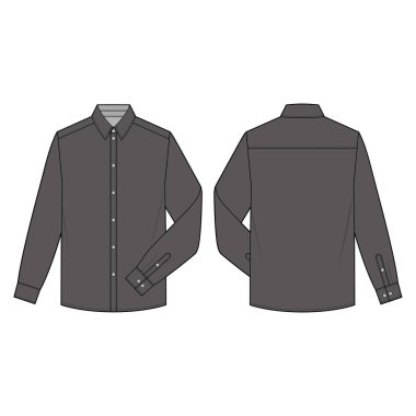 moda düz çizim şablonu