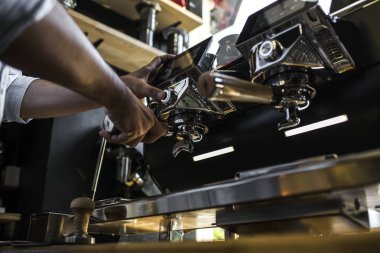  Espresso kahvesi barda.