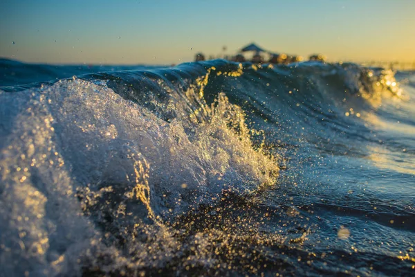 Paysage Avec Vagues Mer — Photo