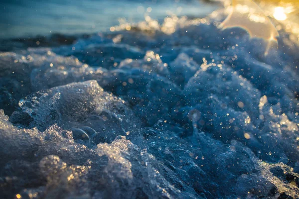 Краєвид Хвилями Морі — стокове фото