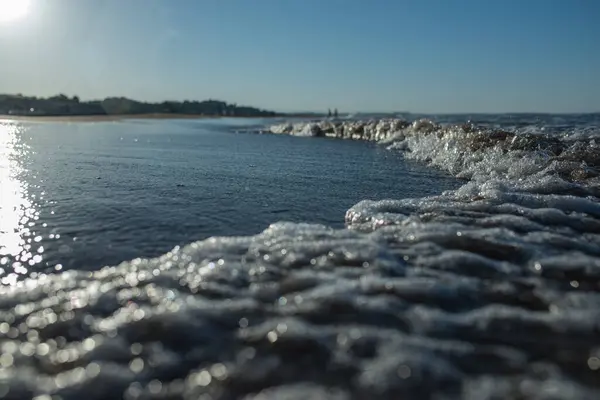 Paysage Avec Mer Vagues — Photo