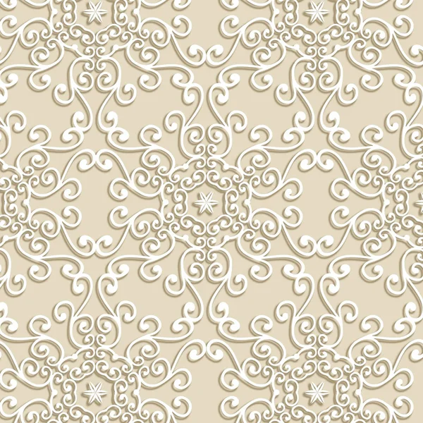 Vintage delicate lace ornament pattern — Stock Photo, Image