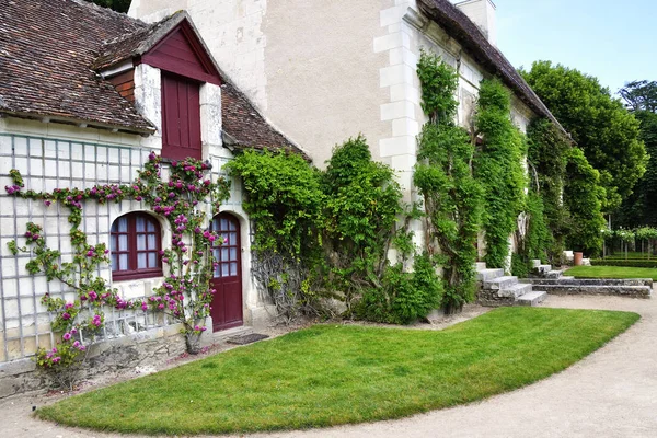 CHENONCEAU, FRANCE - JUNE, 2013 - Farm at the Chateau de Chenonceau, Loire Valley castle near the village of Chenonceaux . — стоковое фото