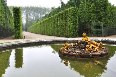 Versailles, Fransa Haziran 2013 Versay Sarayı var. bir kraliyet chateau Versailles, Fransa UNESCO Dünya Mirası listesi. Paris, Fransa