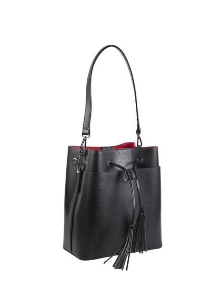 Stylish ladies handbag, leather — Stock Photo, Image