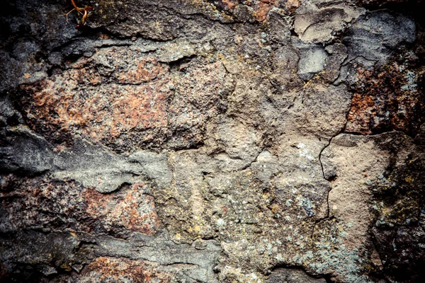 Pared de piedra de granito, textura de mampostería —  Fotos de Stock