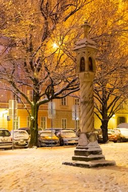 Maribor City, Slovenya 'da Noel gecesi