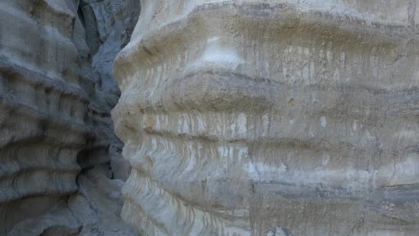 Scenic Landscape Marine bluffs on the beach, San Clemente California calafia beach — Stock Video