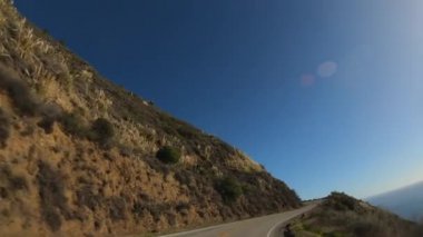Big Sur California Cabrillo Otoyolu 1. Sahil Yolu, Pov Güney