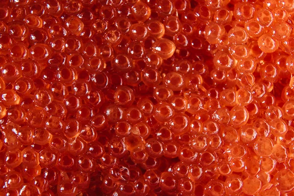 Kaviar Merah Latar Belakang Tekstur Abstrak Bagi Wallpaper — Stok Foto