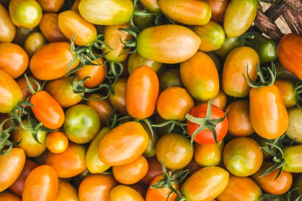 Montón de tomates frescos. Primer plano — Foto de Stock