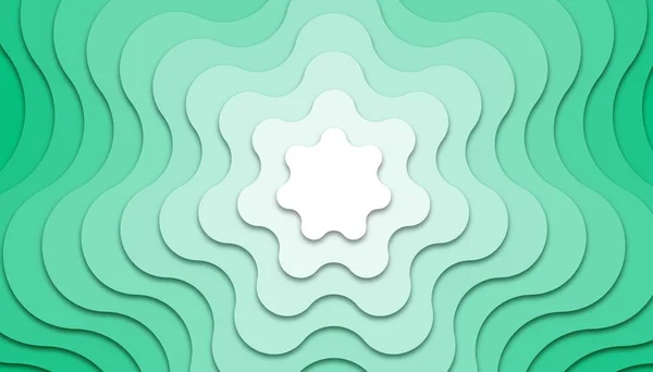 Estrela abstrato fundo geométrico com formas de corte de papel, web ba — Vetor de Stock