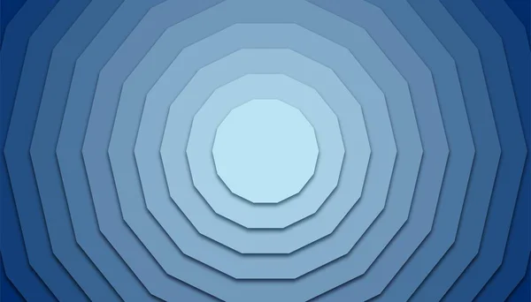 Fondo geométrico abstracto con formas de corte de papel, banner web — Vector de stock
