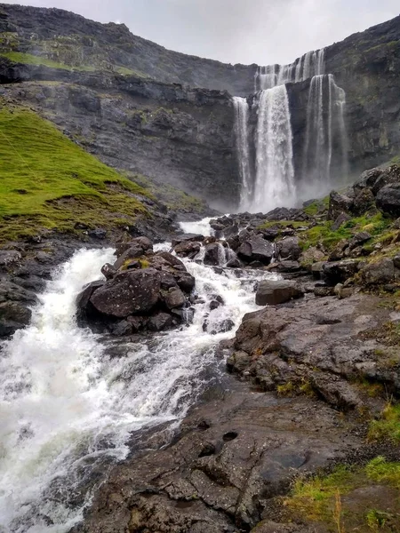 Wodospad Wyspach Owczych — Zdjęcie stockowe