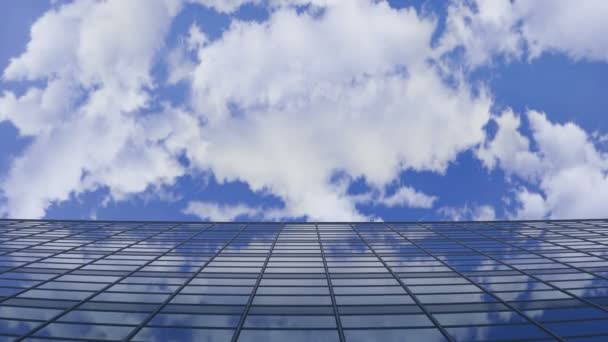 Avion Son Reflet Dans Bâtiment — Video