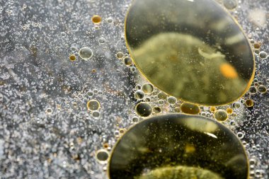 Renkli kabarcıklar makro arkaplan 50 megapiksel yüksek kalite 