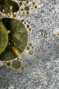 Renkli kabarcıklar makro arkaplan 50 megapiksel yüksek kalite 