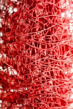 Kırmızı çiçek garip tropikal çiçek meyve makro arka plan 50