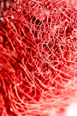 Kırmızı çiçek garip tropikal çiçek meyve makro arka plan 50