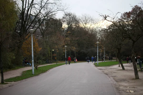 Vondel park amsterdam hintergrund hochwertige drucke — Stockfoto