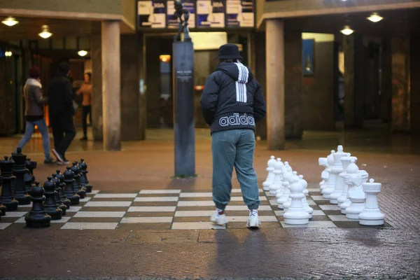 Amsterdã, Holanda, segunda-feira 2 dezembro 2019 view of the center hi — Fotografia de Stock