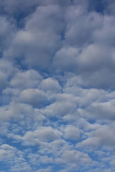 Cielo con nubes de burbujas fondo impresiones de alta calidad —  Fotos de Stock