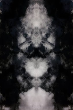 Çift renkli saykodelik gökyüzü. Arka plan baskısını çarpın.