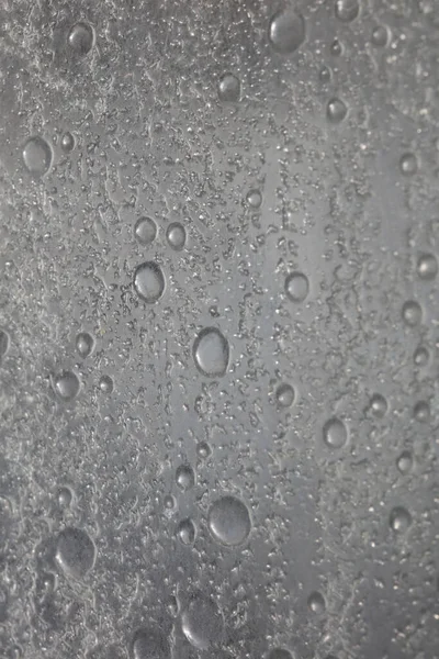 Waterbellen macro abstracte badkamer venster hoge kwaliteit backgr — Stockfoto
