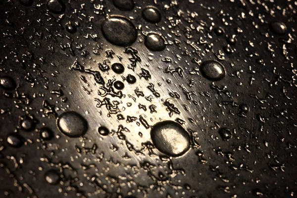 Water bubbles macro abstract bathroom window high quality backgr — 스톡 사진