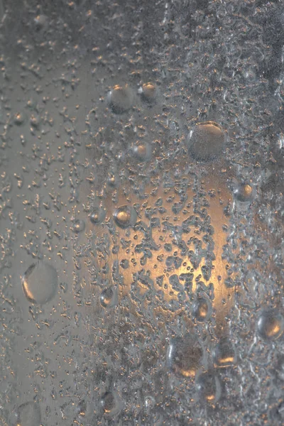 Burbujas de agua macro abstracto baño ventana de alta calidad backgr —  Fotos de Stock