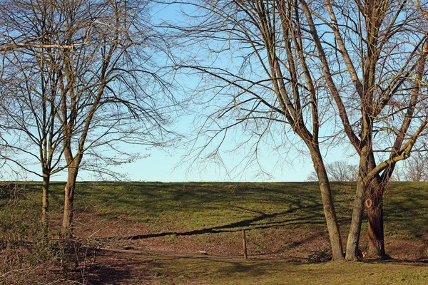 Dorsten Zentrum Lippe Flussgebiet Norddeutschland Hintergrund Hochwertige Drucke — Stockfoto