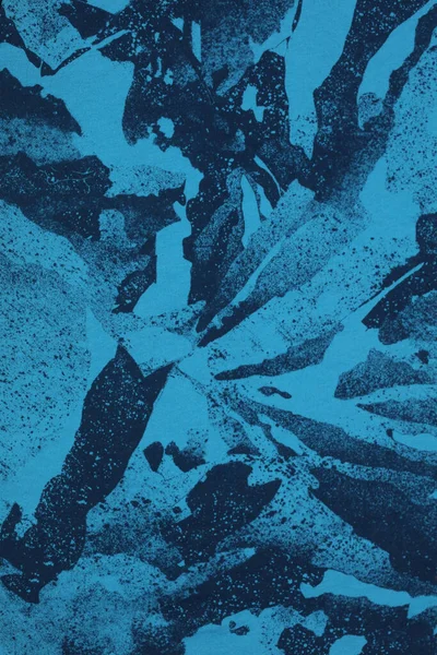 Mavi soyut tekstil tasarımı arka plan yüksek kaliteli baskıları kapatır