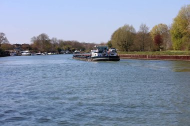 Dorsten, Almanya, 6 Nisan 2020 Corona virüsü yüksek kaliteli arka plan baskılı şehir aktivitesi