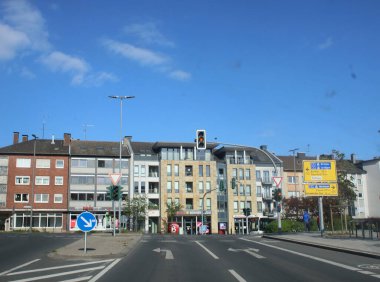 Dorsten 'dan Haltern' e giderken Kuzey Almanya 'nın arka plan izlerini gördüm.