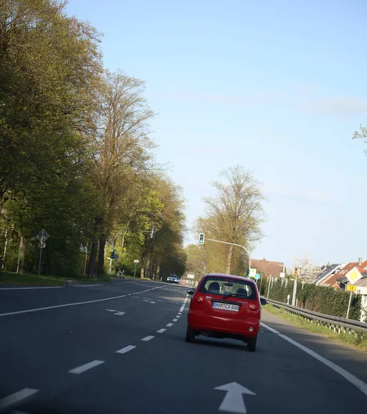 Drodze Dorsten Haltern Patrz Północne Niemcy Tła Wydruki — Zdjęcie stockowe