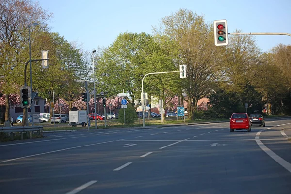 Drodze Dorsten Haltern Patrz Północne Niemcy Tła Wydruki — Zdjęcie stockowe