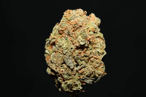 Super Limón Neblina Medicinal Cannabis Sativa Macro Moderno Fondo Impresión — Foto de Stock