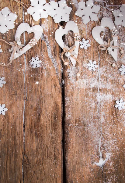 Fondo de Navidad con decoraciones — Foto de Stock