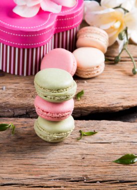 Bir Fransız tatlı lezzet, bademli kurabiye