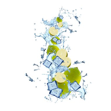 Su sıçrama meyve ile