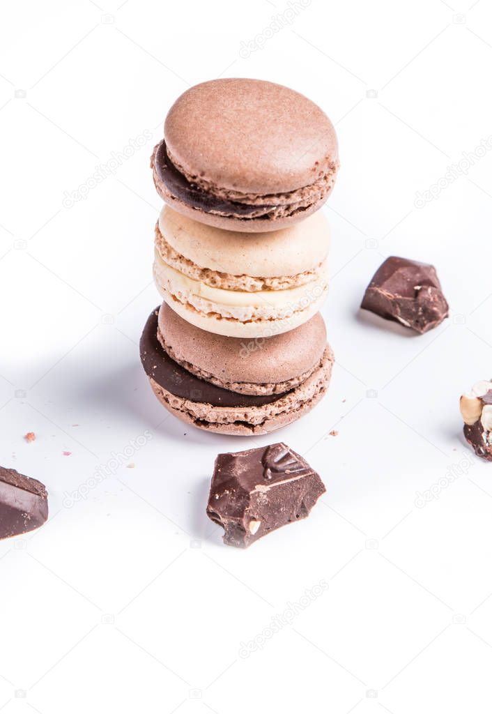 A french sweet delicacy, macaroons