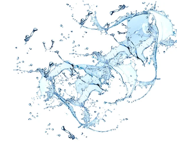 A fehér víz-Splash — Stock Fotó