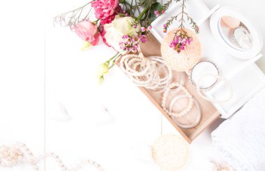 spa masaj ayarı, ürün, ahşap arka plan üzerinde yağ